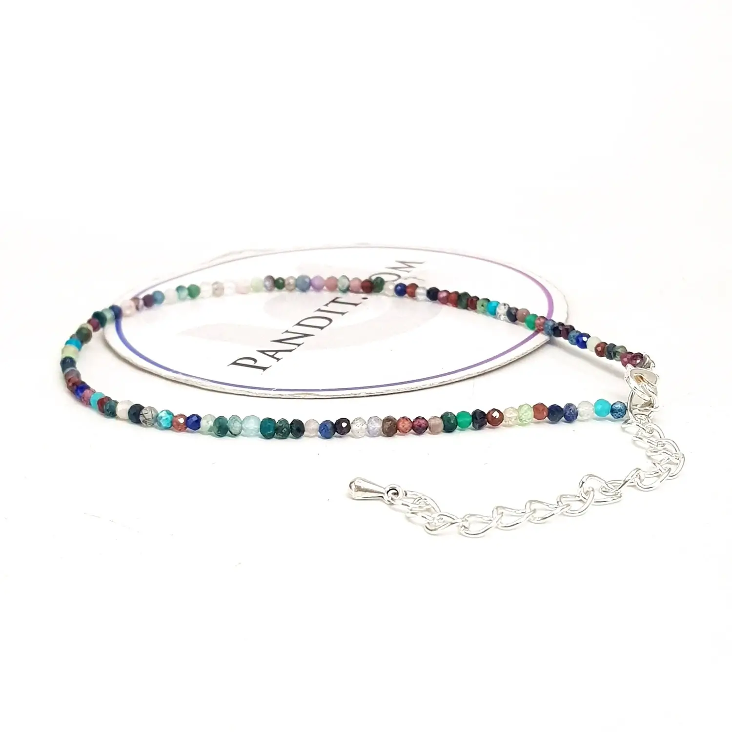 Mix Gemstone Anklet - Image 2