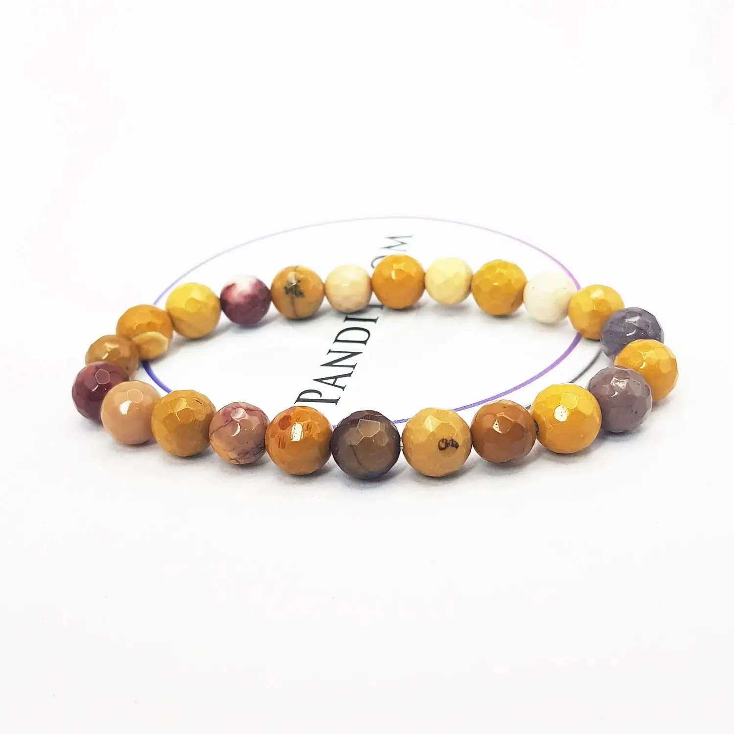 Mookaite Diamond Cut Bracelet - For Psychological Disorders - Image 3