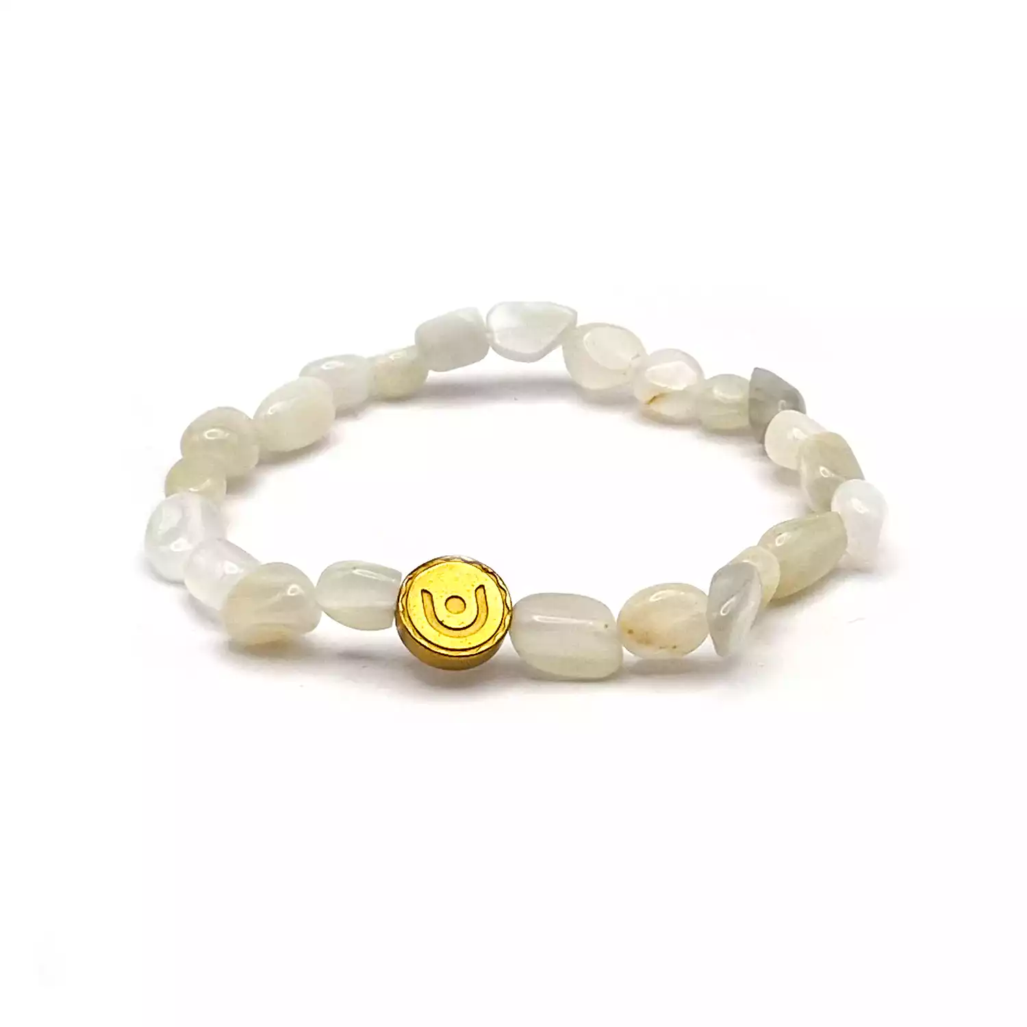 Moonstone Tumble Bracelet - For True Bliss & Mental Peace - Image 4