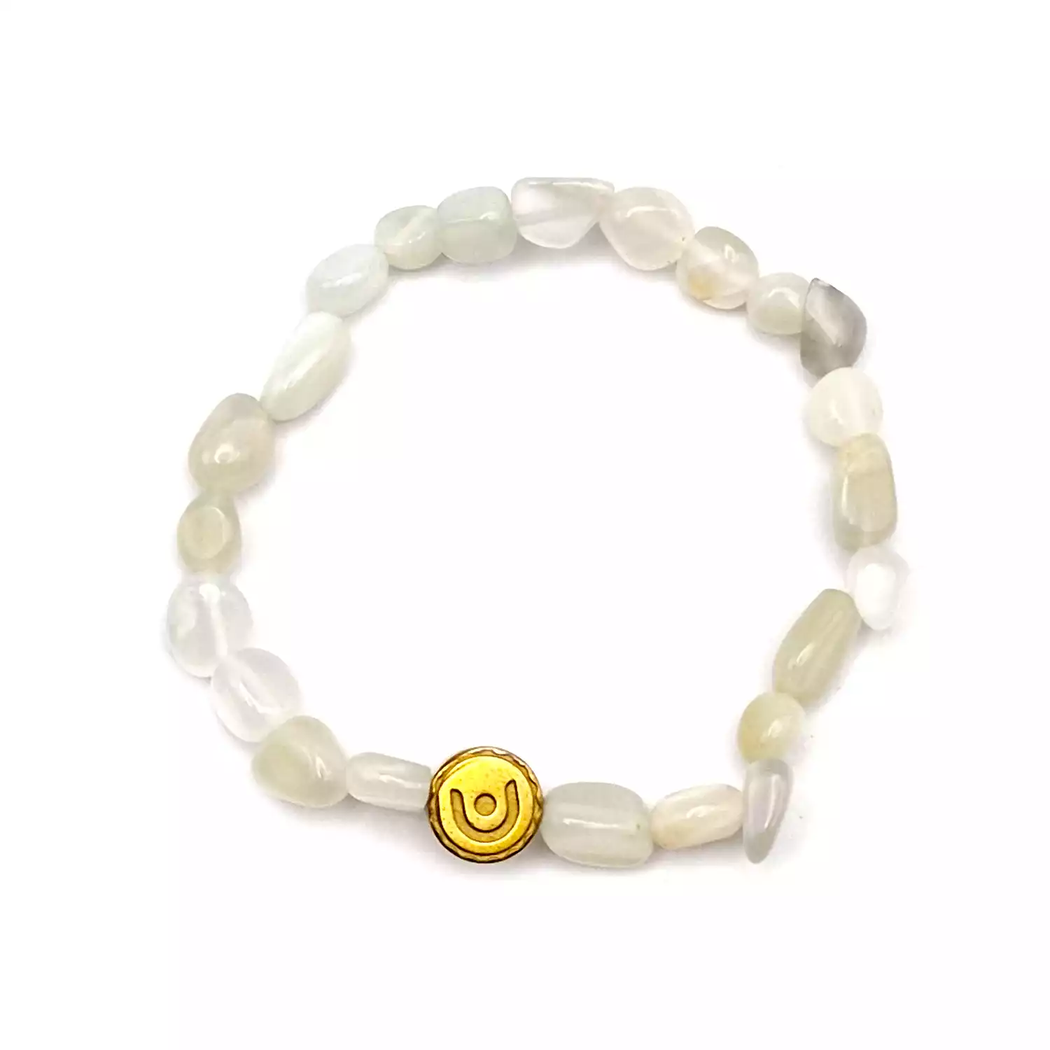Moonstone Tumble Bracelet - For True Bliss & Mental Peace - Image 5