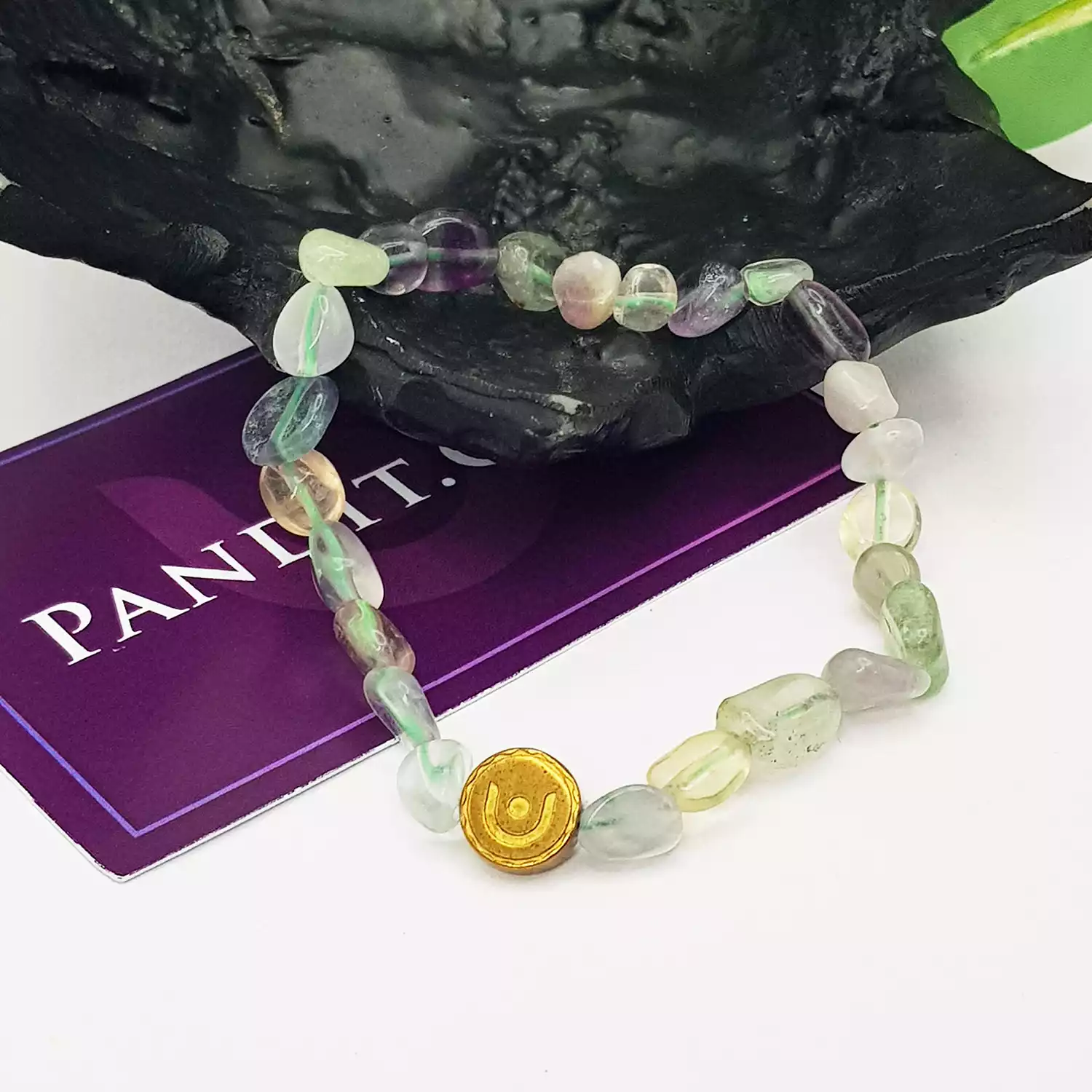 Multi Fluorite Tumble Bracelet - To Boost Overall Health