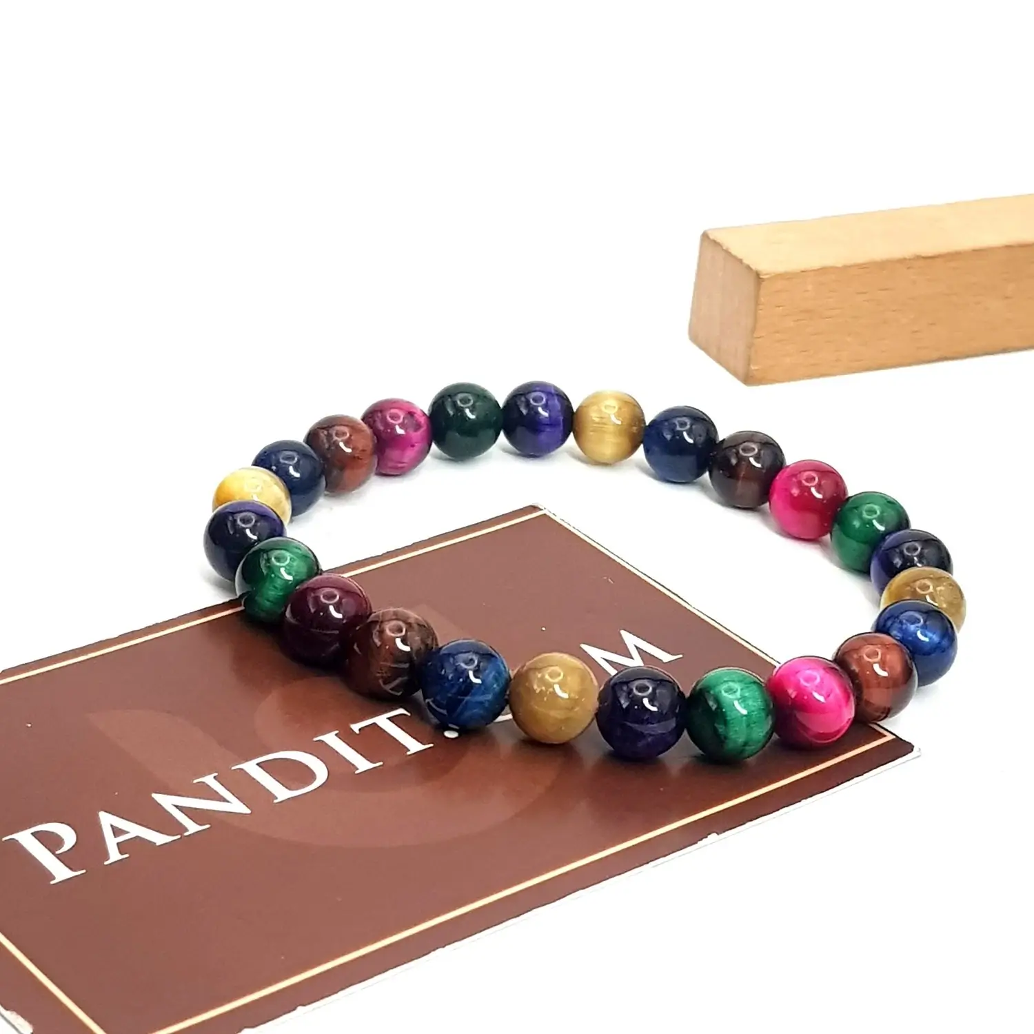 Multi Tiger Eye Bracelet - To Achieves Wealth and Honour - Image 2