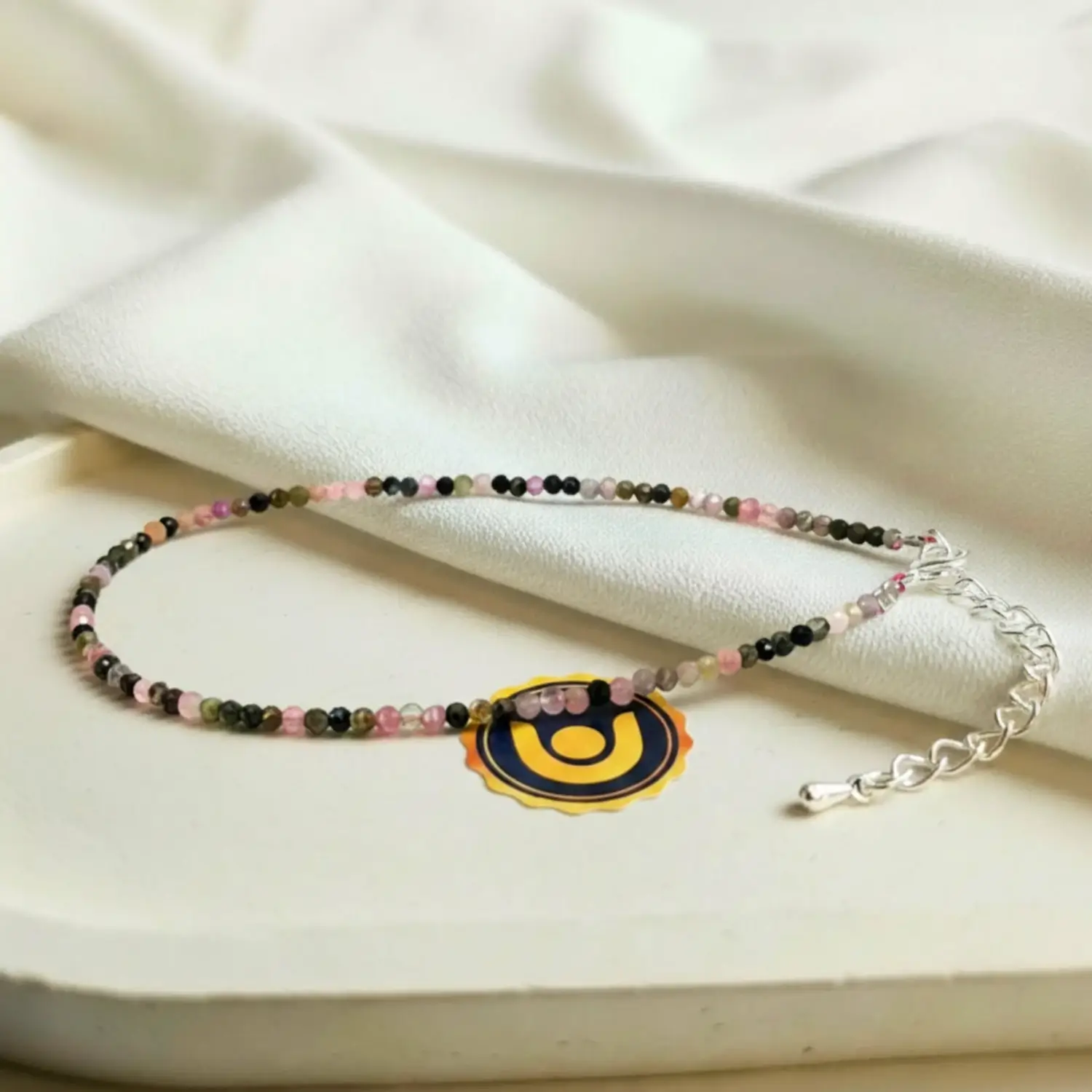 Multi Tourmaline Anklet