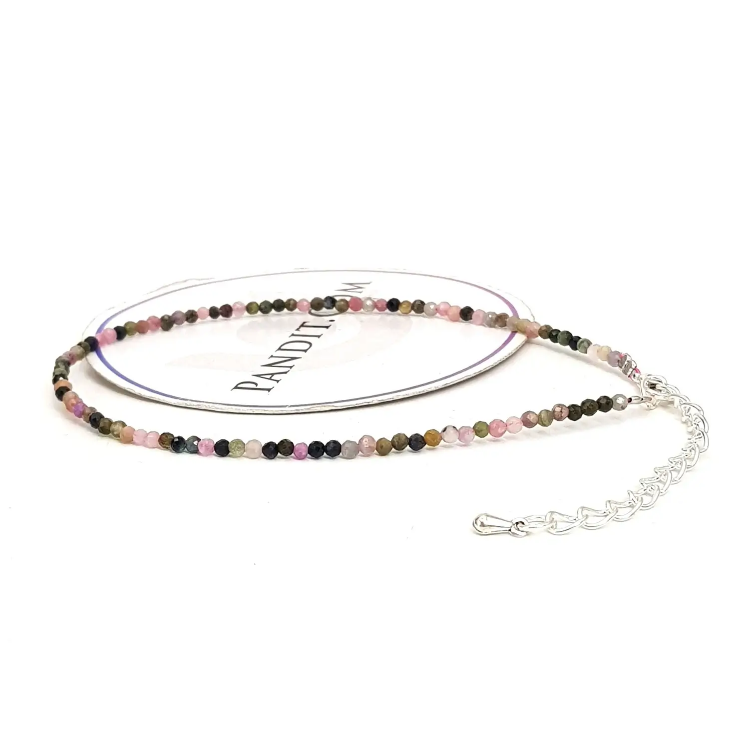 Multi Tourmaline Anklet - Image 2