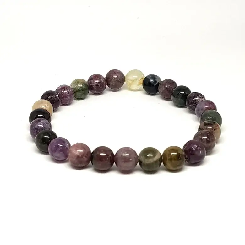 Multi Tourmaline Bracelet - For Good Communication and Wealth - Image 3