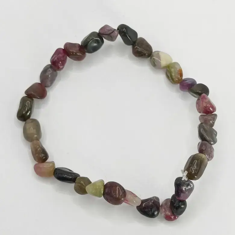 Multi Tourmaline Tumble Bracelet - For Improvement in Life - Image 4