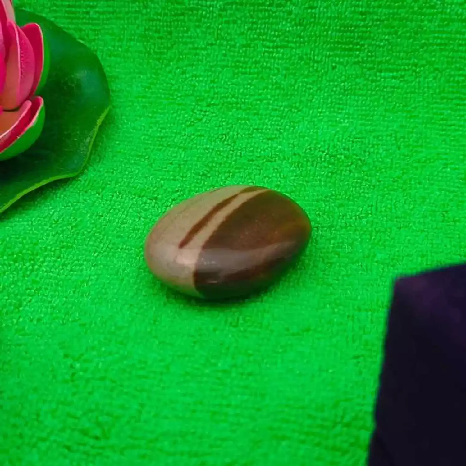 Narmada Healing Crystal Palm Stone - Image 6