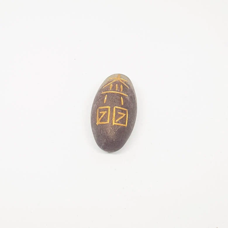 Narmada Lingam Reiki Symbol Healing Stones Set - For Prosperity - Image 5
