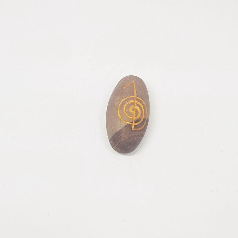 Narmada Lingam Reiki Symbol Healing Stones Set - For Prosperity - Image 6