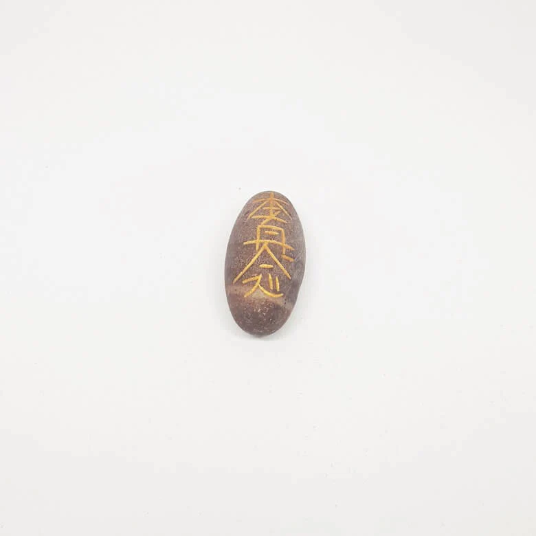 Narmada Lingam Reiki Symbol Healing Stones Set - For Prosperity - Image 7
