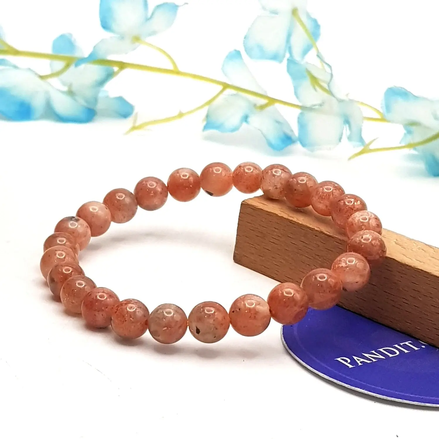 Natural Sunstone Bracelet - For Higher Consciousness - Image 4