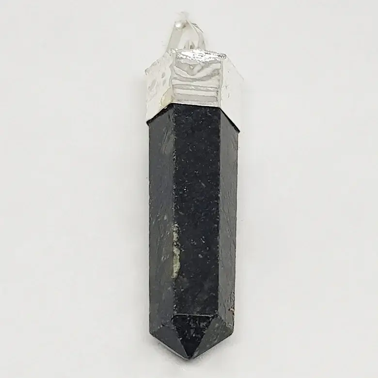 Nuummite Cap Pencil Pendant - Image 4