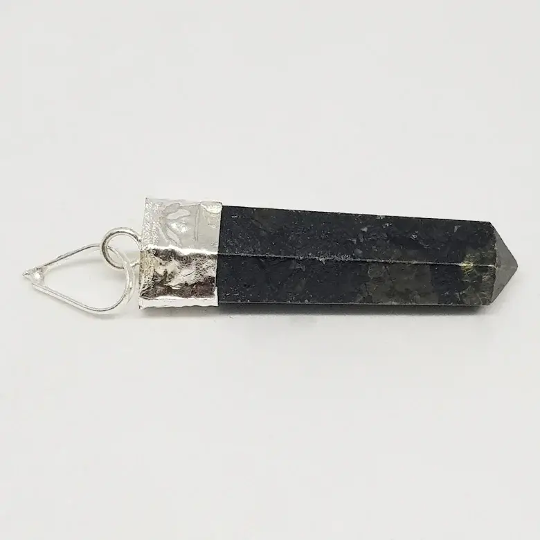 Nuummite Cap Pencil Pendant - Image 6