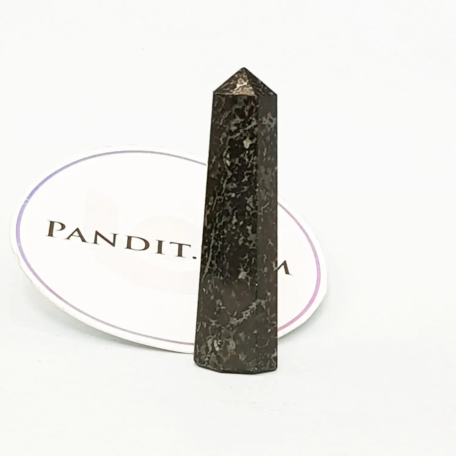 Nuummite Pencil Tower Point - Image 4