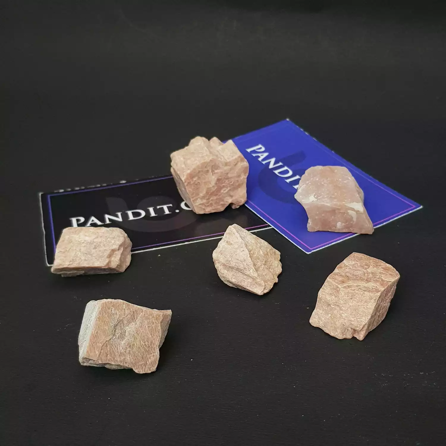 Peach Moonstone Natural Raw Stones - Image 3