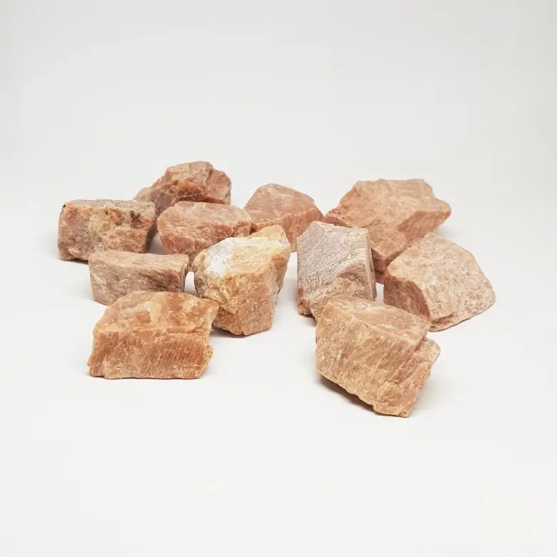 Peach Moonstone Natural Raw Stones - Image 4