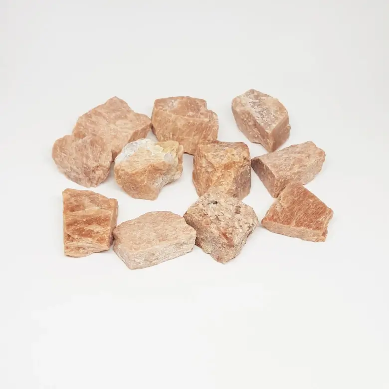 Peach Moonstone Natural Raw Stones - Image 6