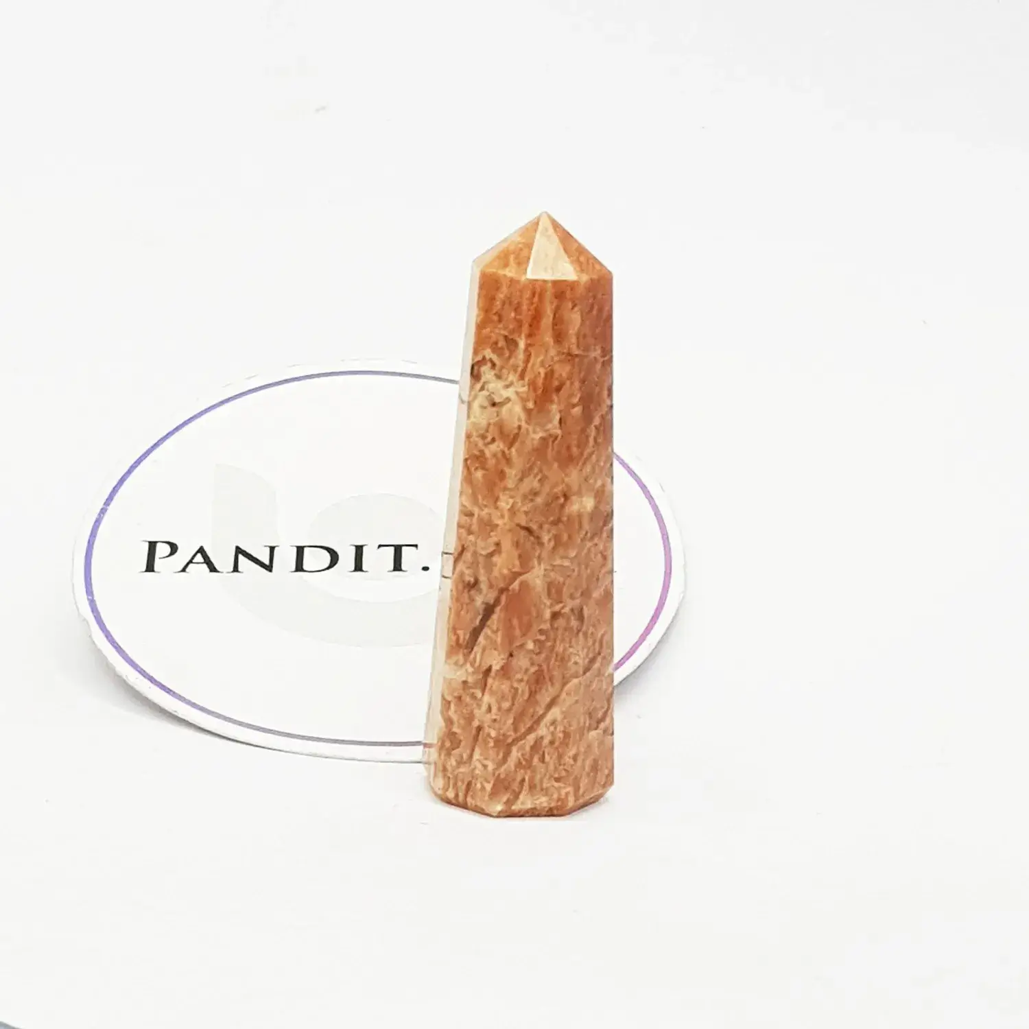 Peach Moonstone Pencil Tower Point - Image 4