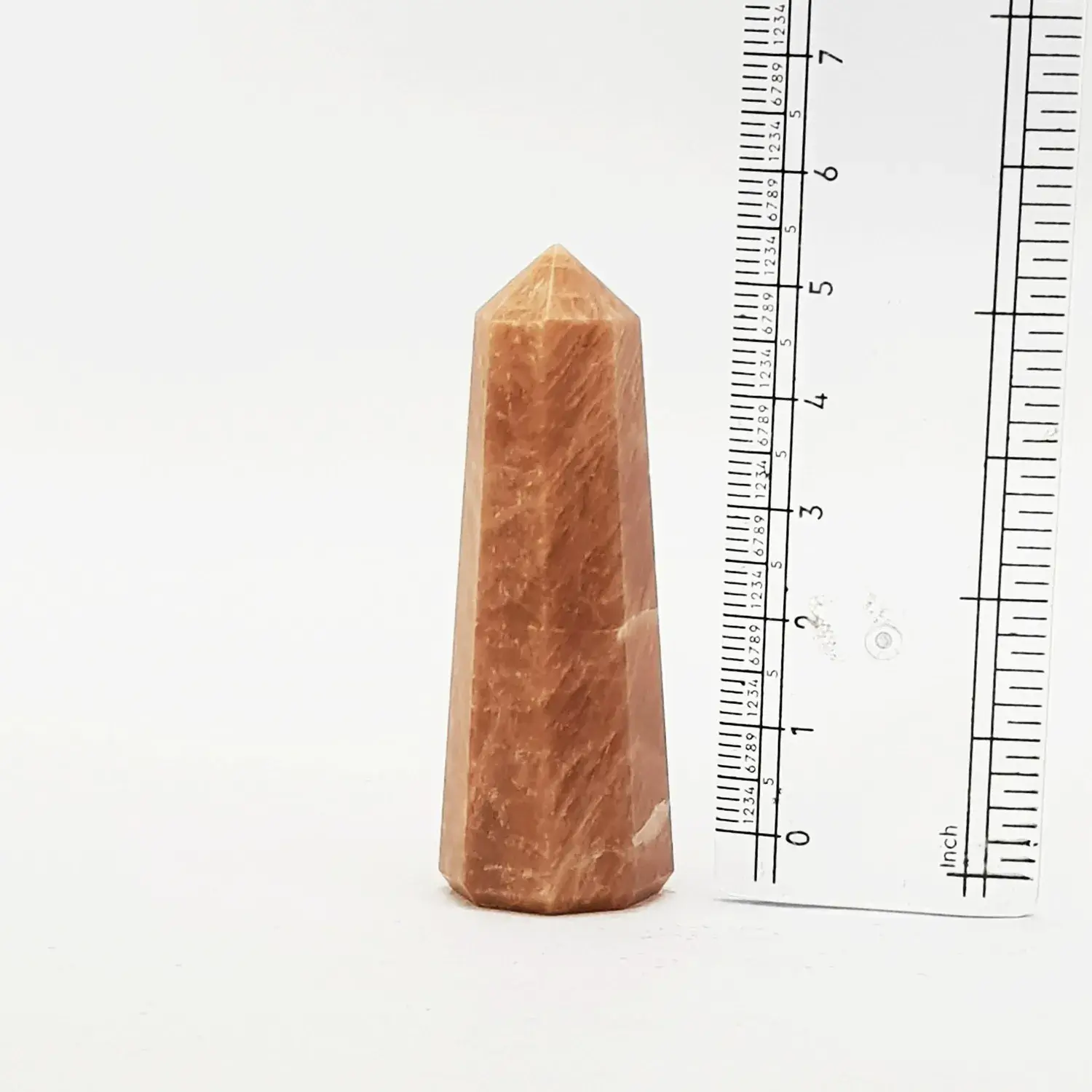 Peach Moonstone Pencil Tower Point - Image 5