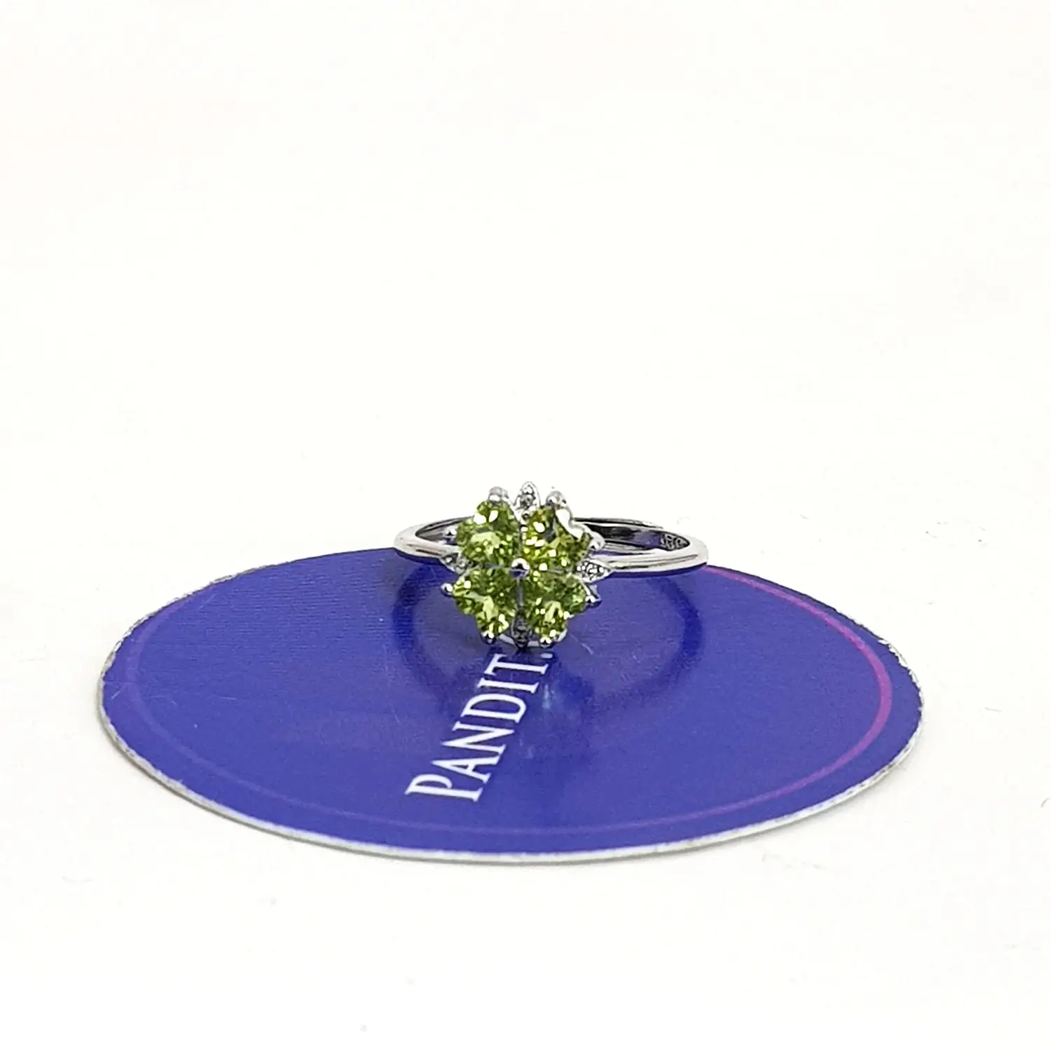 Peridot Adjustable Ring - Image 3