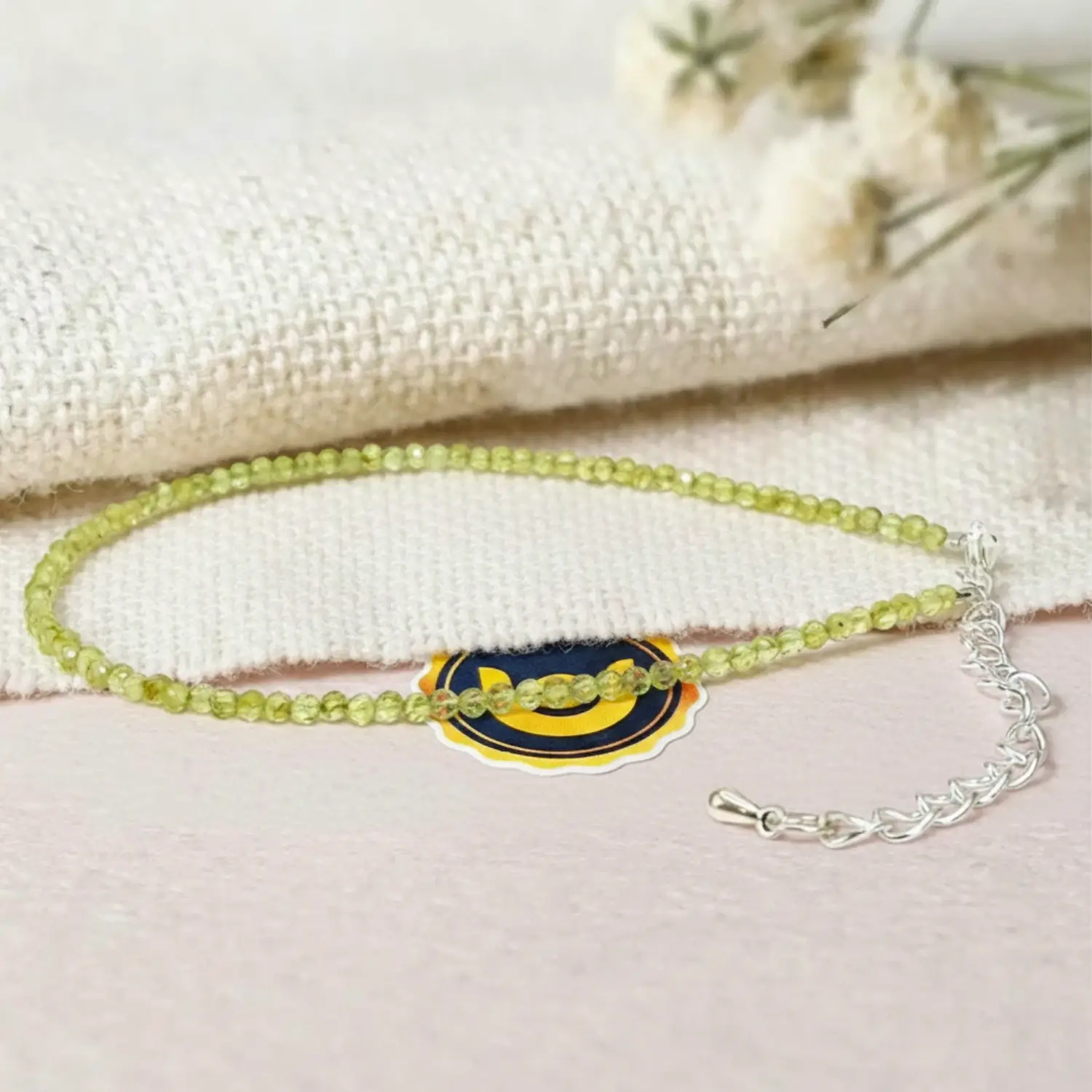 Peridot Anklet