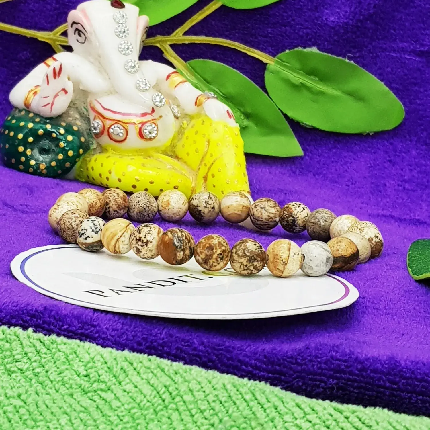 Picture Jasper Bracelet - For a Good Business Sense - Image 2