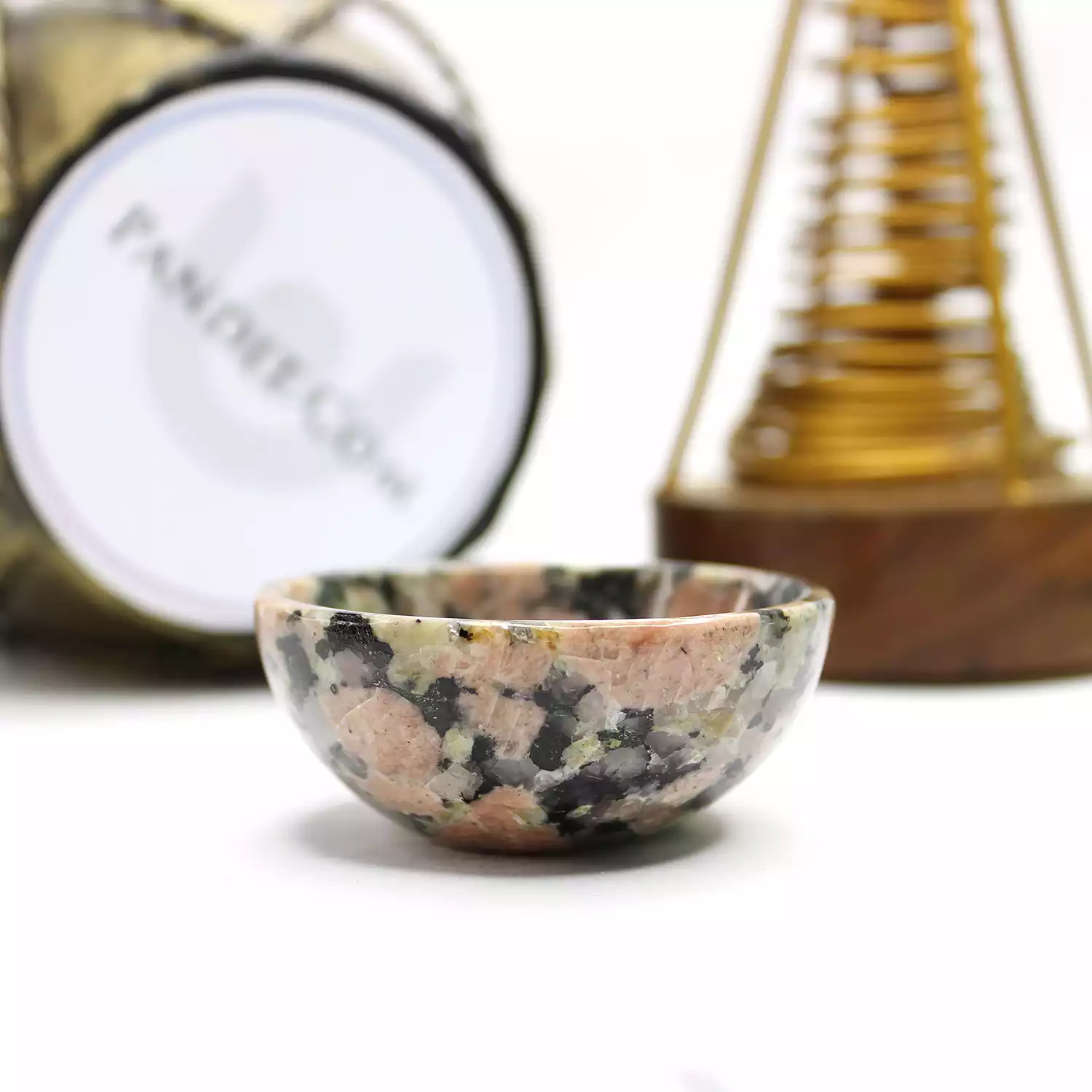 Pink Granite Bowl - To Enhance Strength & Support Stability - Image 3