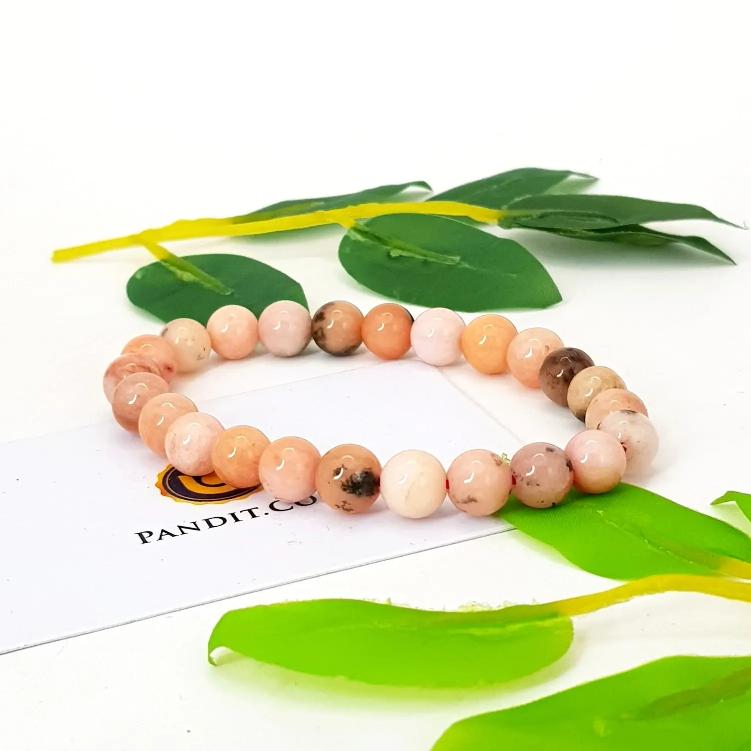 Pink Opal Bracelet - For a Luxurious Lifestyle & Comfort - Image 2