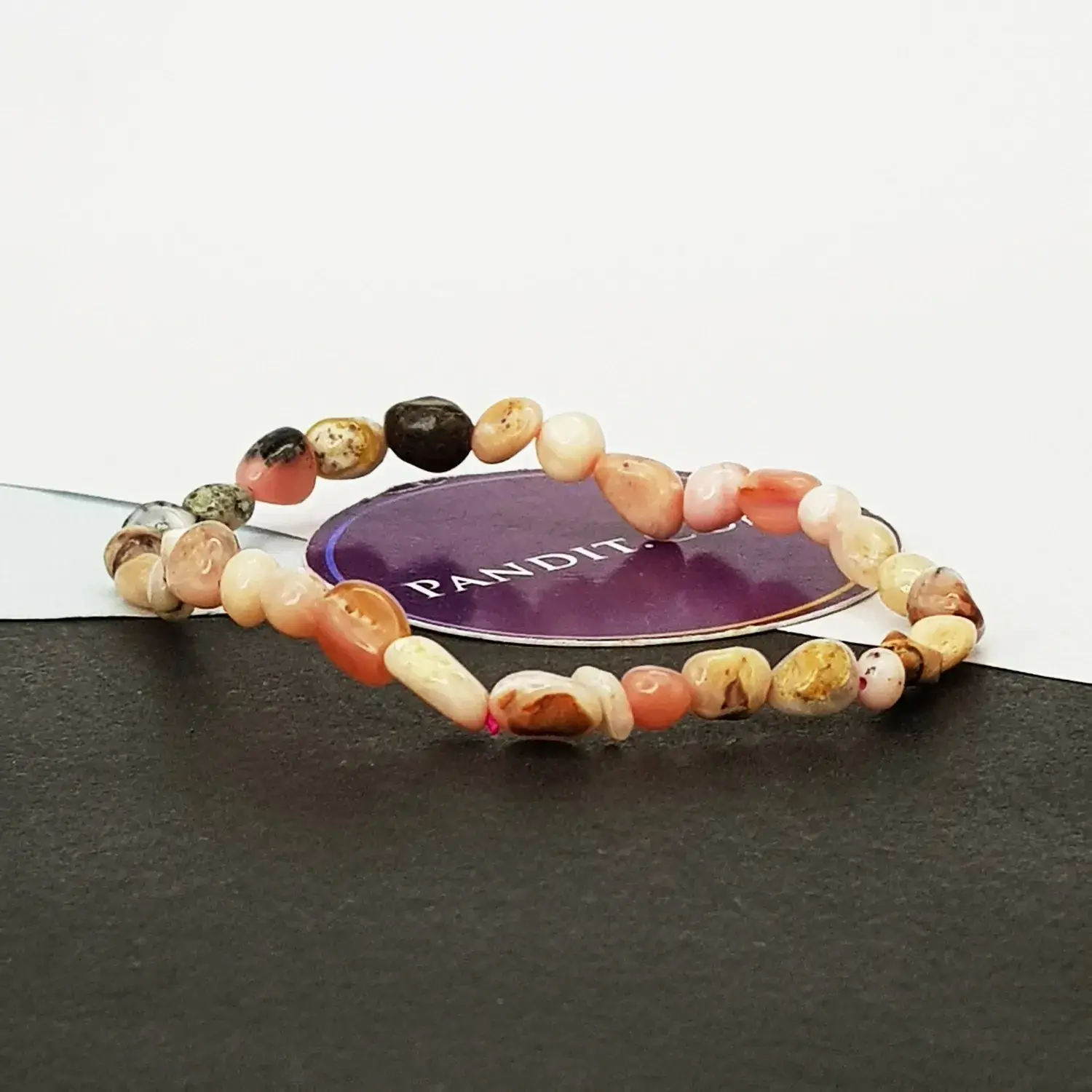 Pink Opal Tumble Bracelet - For Love and Abundance - Image 2