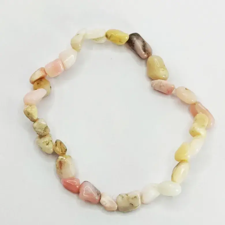 Pink Opal Tumble Bracelet - For Love and Abundance - Image 4