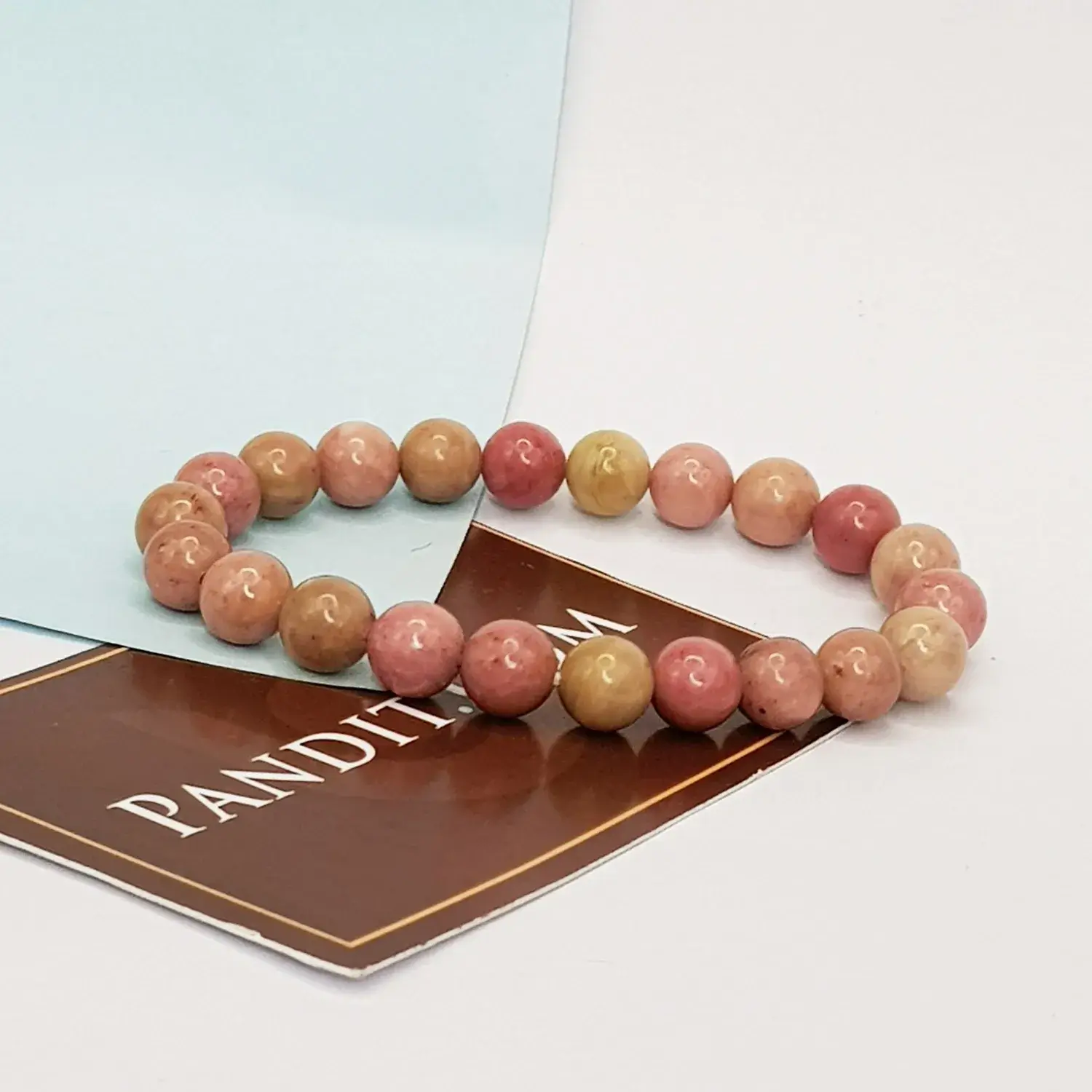 Pink Rhodonite Bracelet - To Boosts Immunity and Career Growth - Image 3