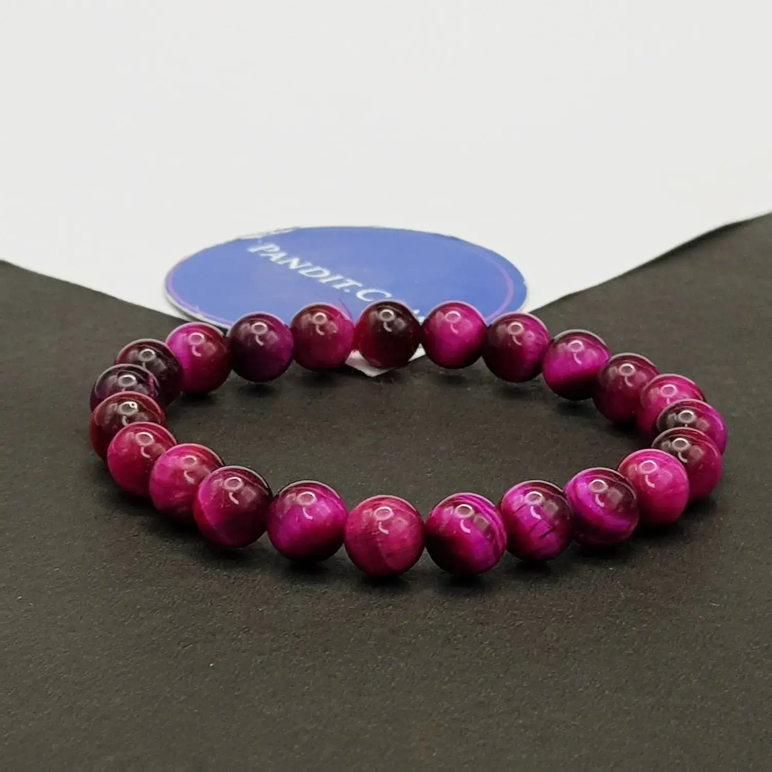 Pink Star Tiger Bracelet - To Boost Confidence & Courage - Image 3