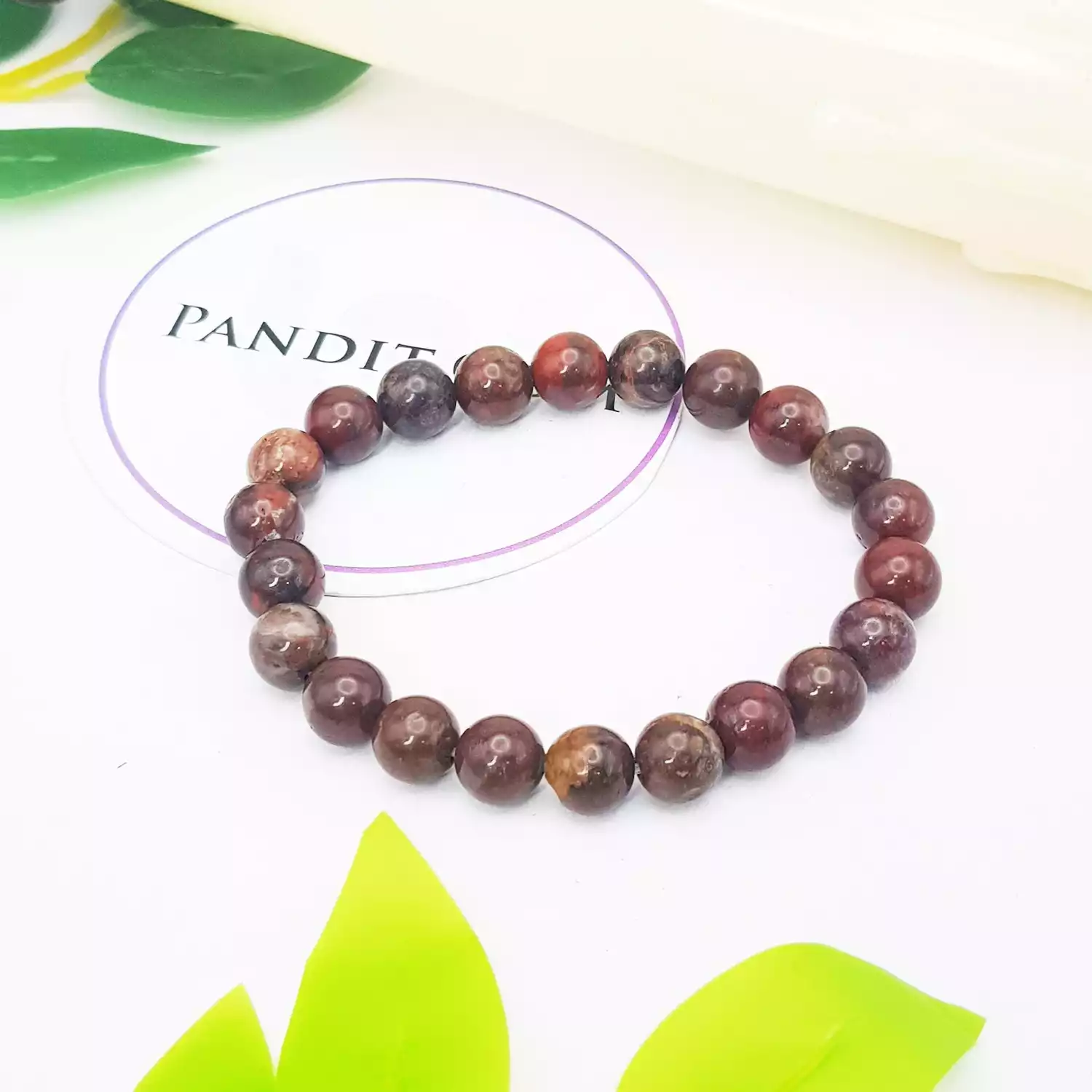 Poppy Jasper Bracelet - To Be Energetic and Successful - Image 3