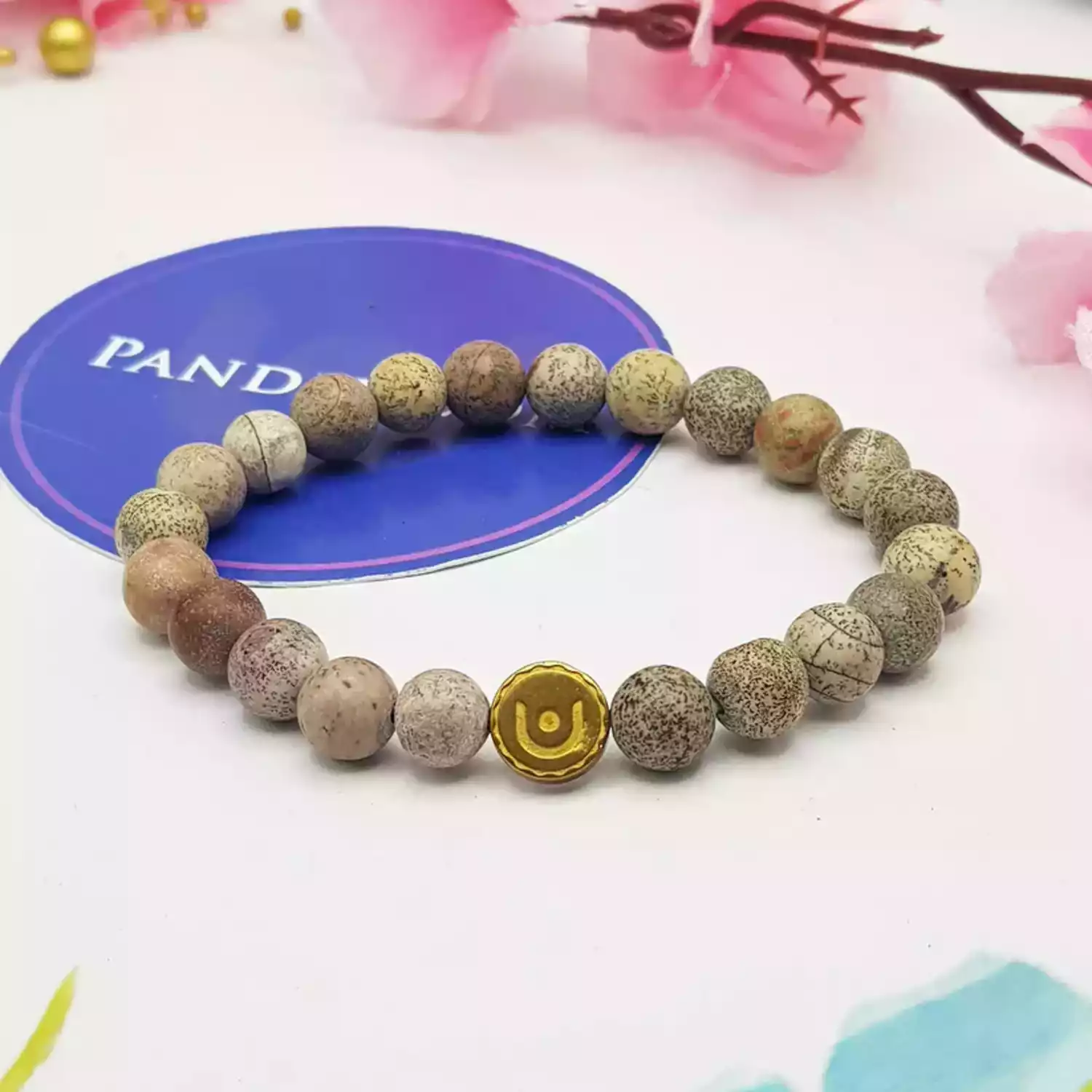 Porcelain Jasper Bracelet - To Promote Stability & Security - Image 2