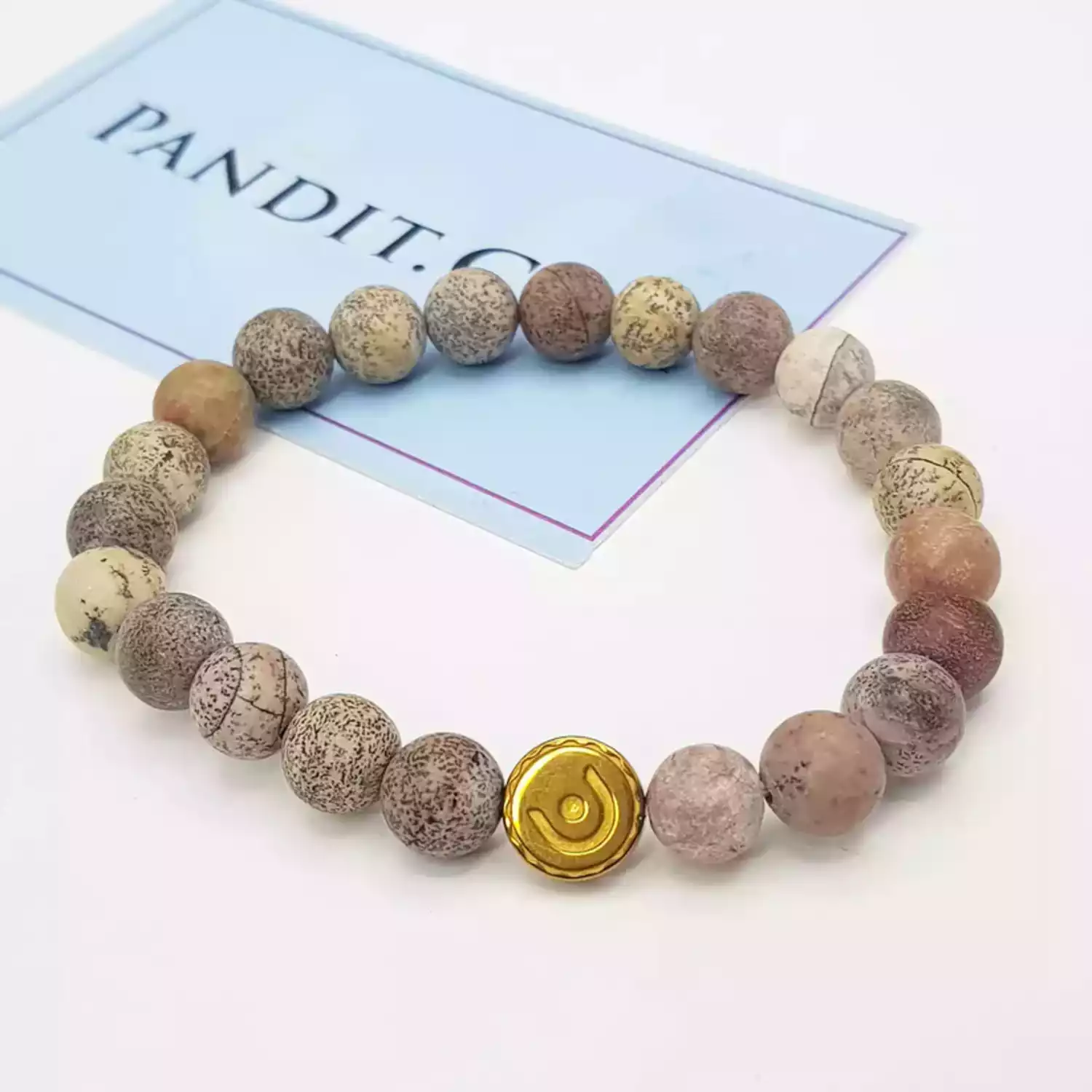 Porcelain Jasper Bracelet - To Promote Stability & Security - Image 3
