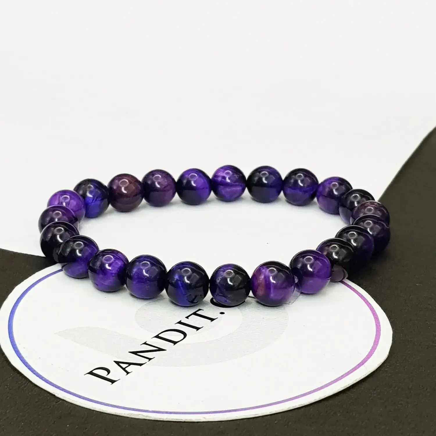 Purple Tiger Bracelet - To Control Anxieties & Nervousness - Image 3