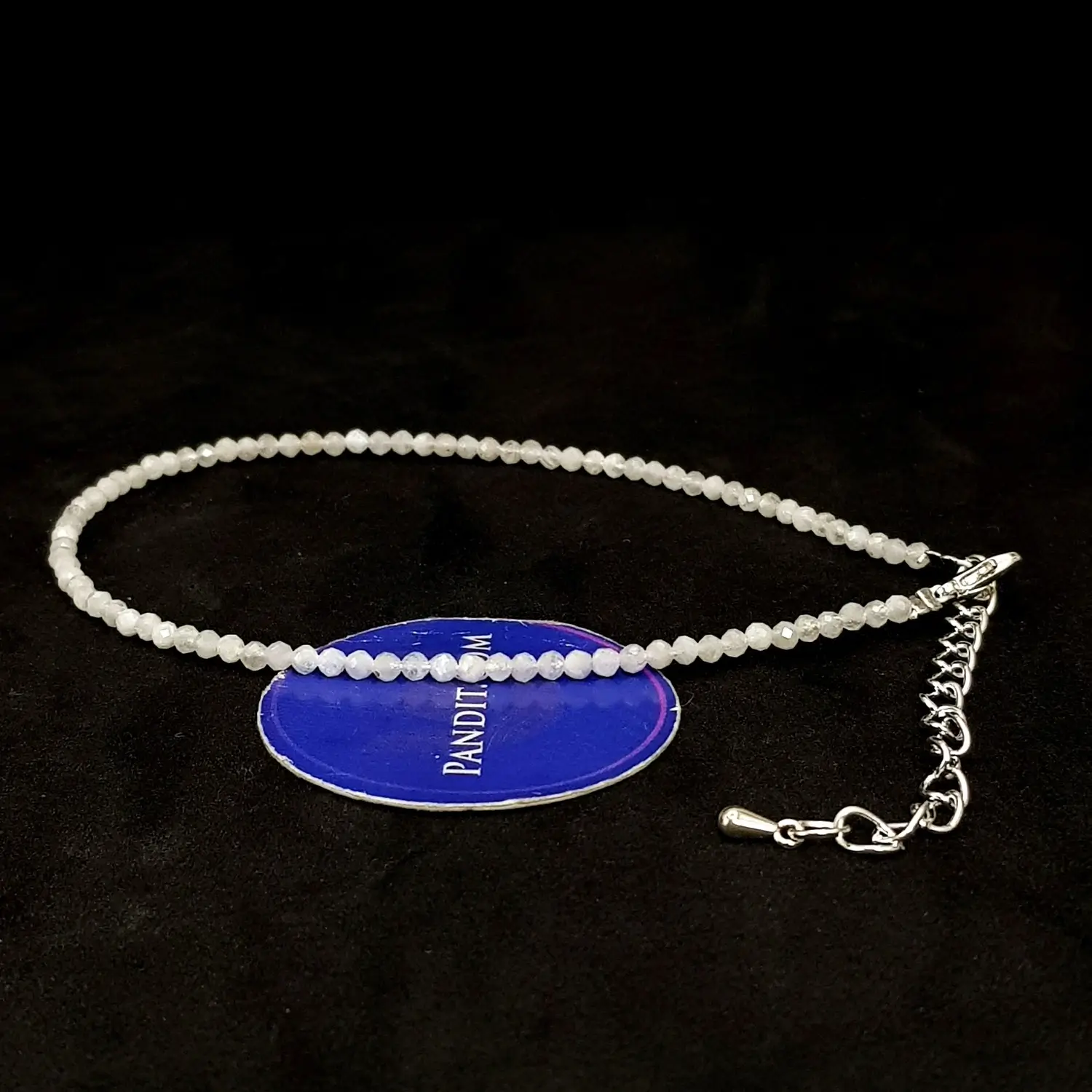 Rainbow Moonstone Anklet - Image 2