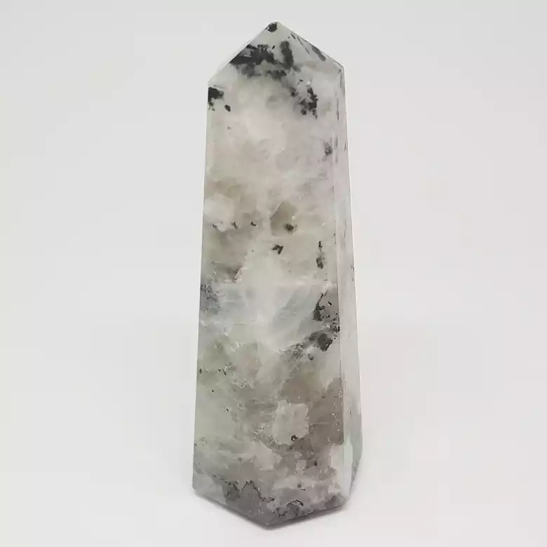 Rainbow Moonstone Pencil Tower Point - Image 6