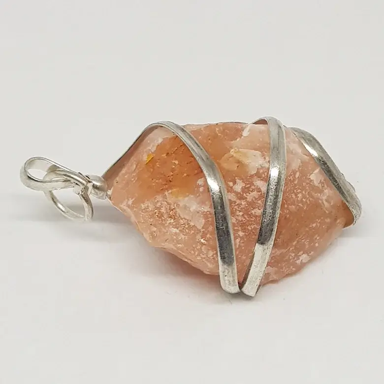 Red Aventurine Spiral Pendant - Image 6