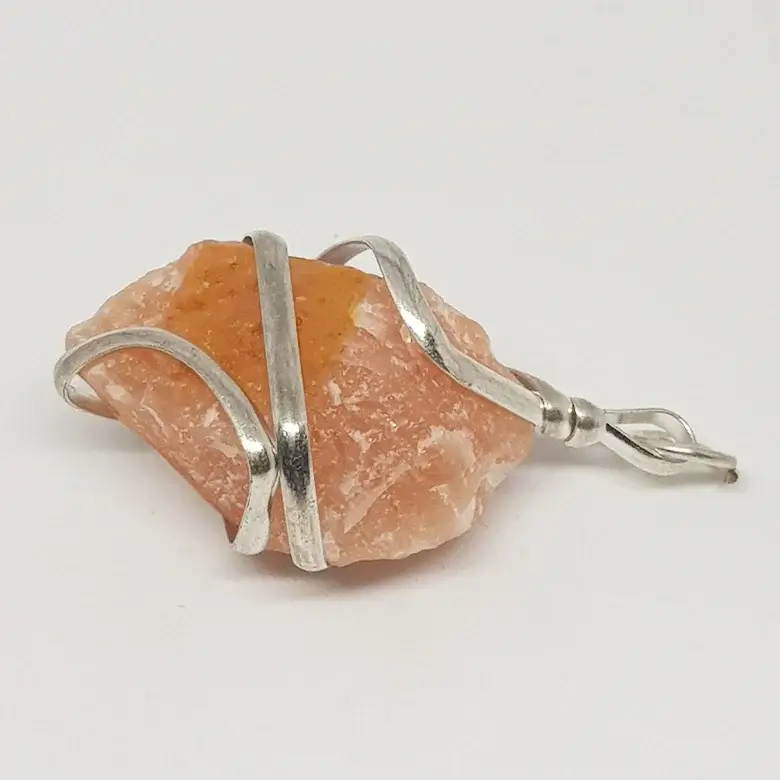 Red Aventurine Spiral Pendant - Image 7