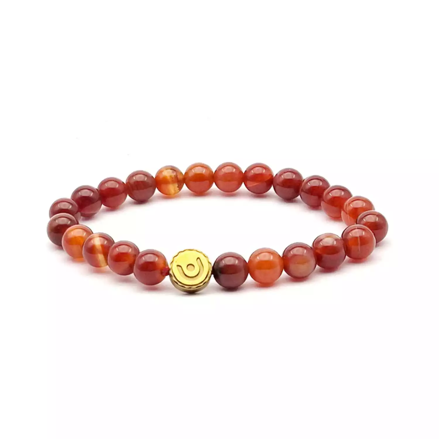 Red Banded Agate Onyx Bracelet - To Heal Evil Eye Effects - Image 4