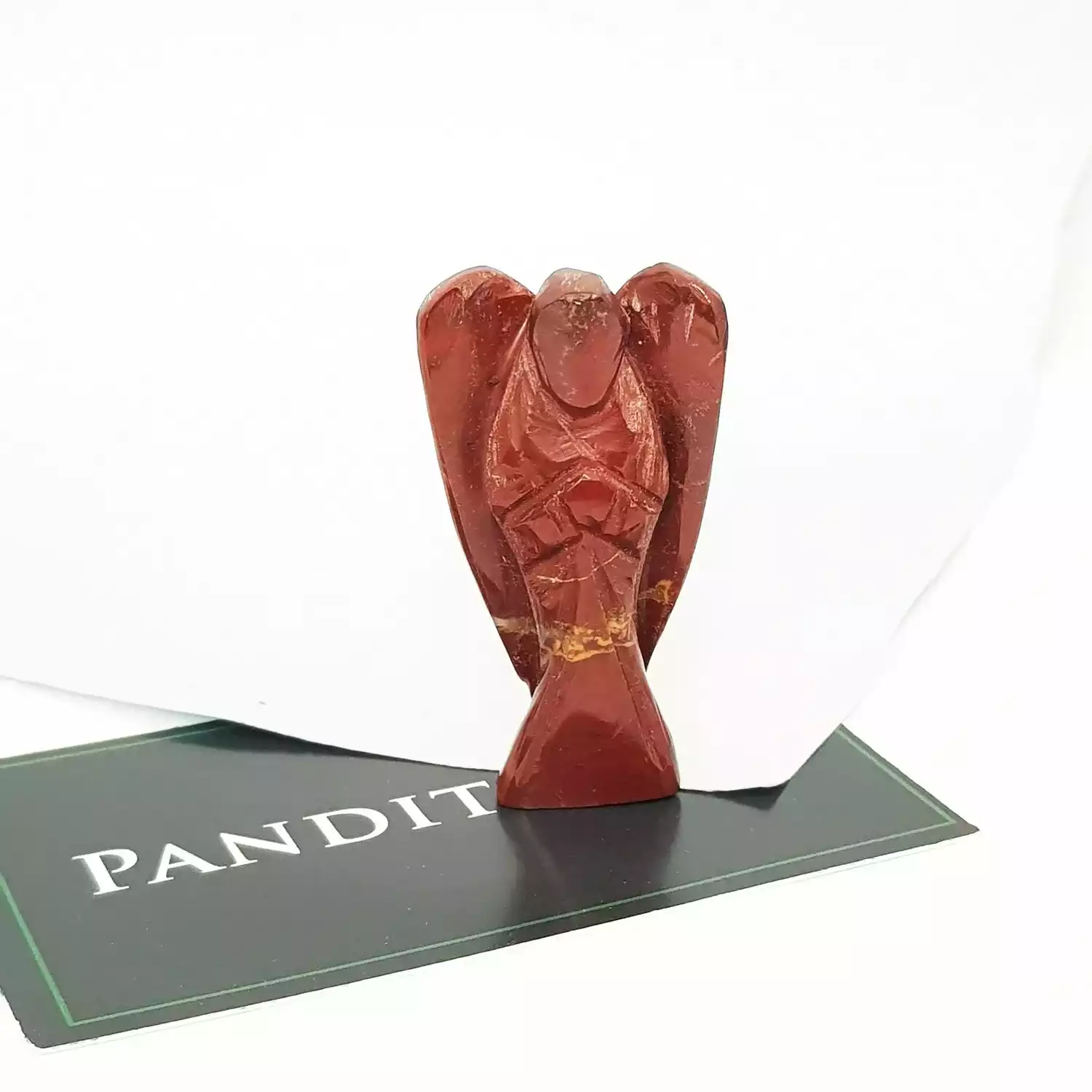 Red Jasper Angel - To Be Financially Sound and Spiritual - Image 3