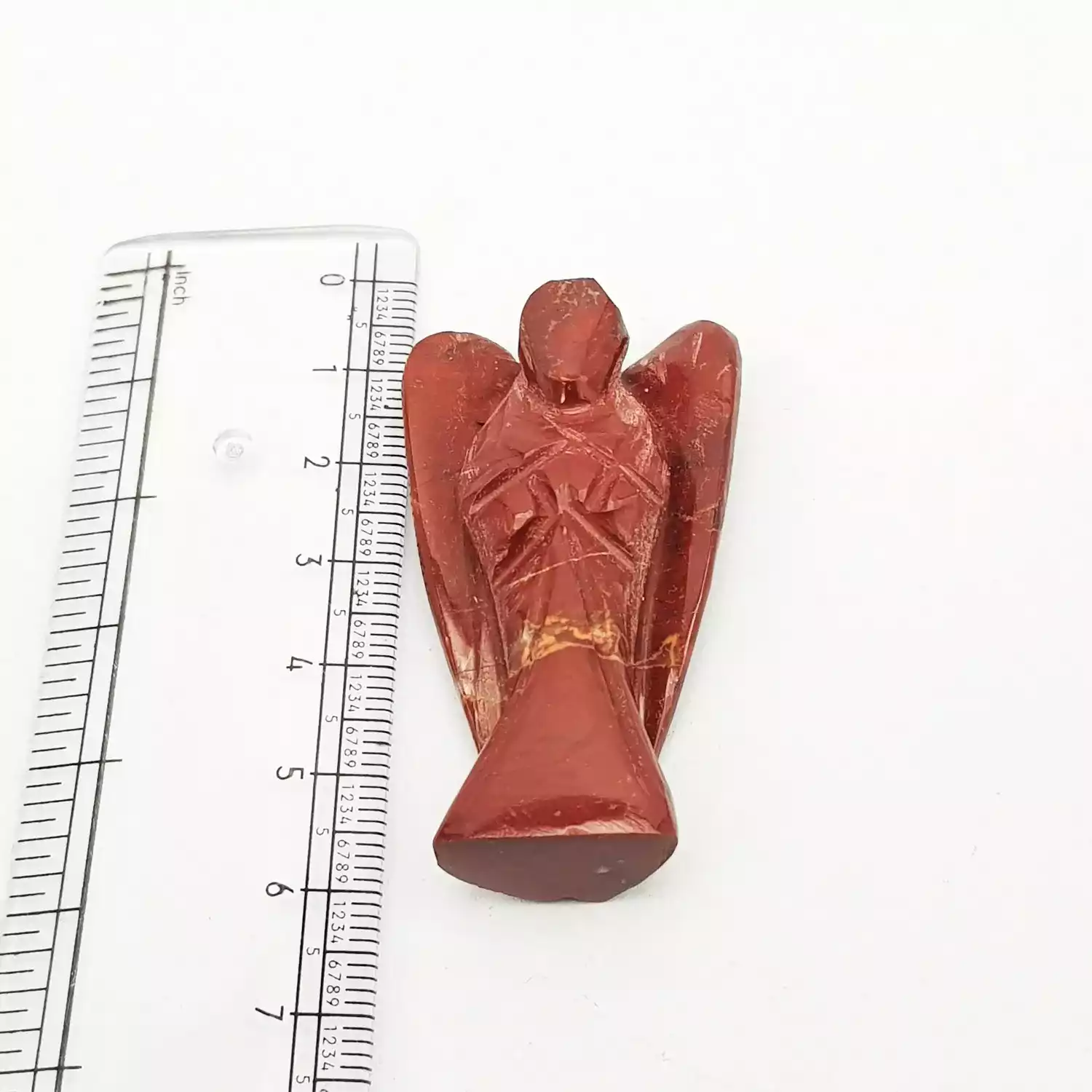 Red Jasper Angel - To Be Financially Sound and Spiritual - Image 4