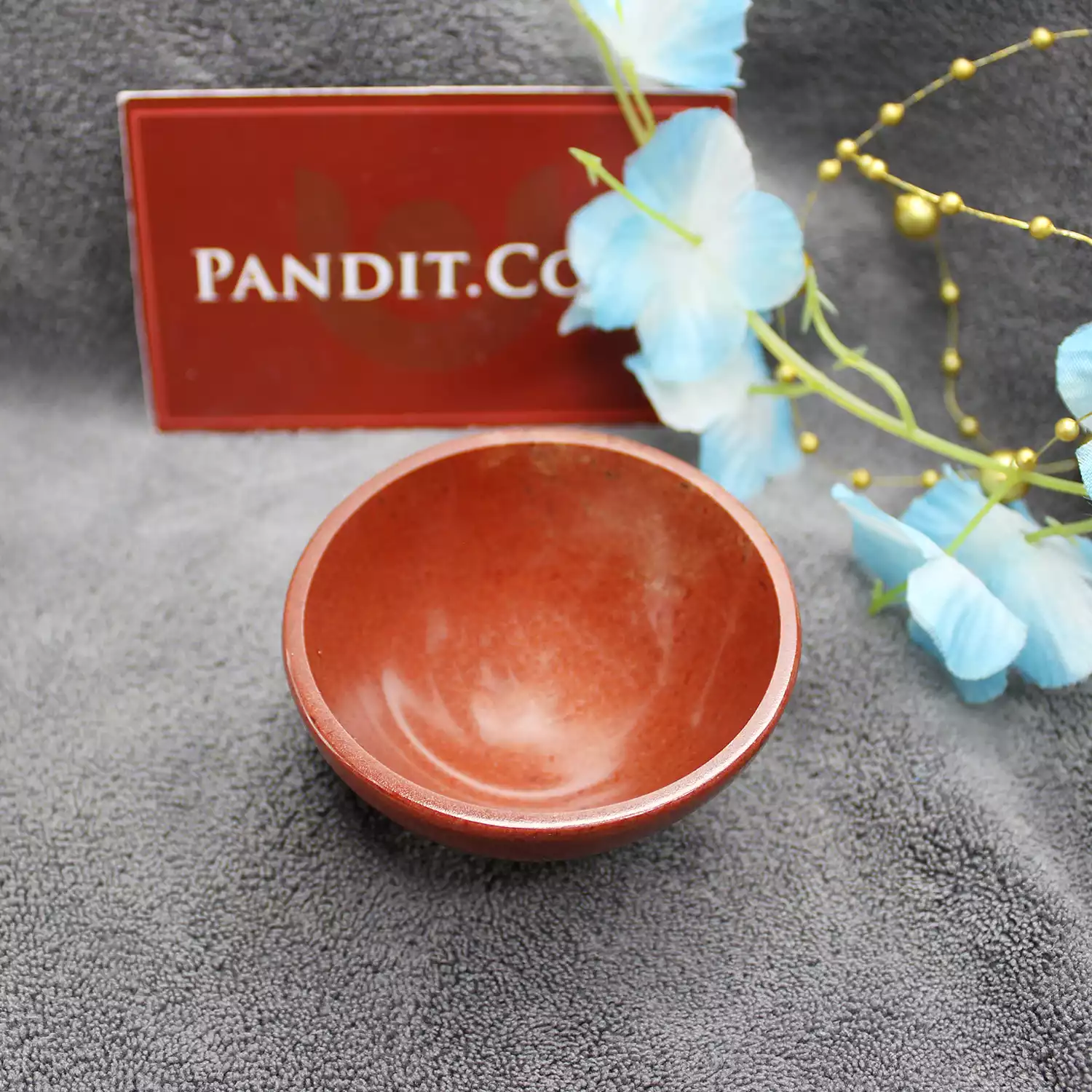 Red Jasper Bowl - To Boost Vitality & Provide Grounding Energy - Image 3