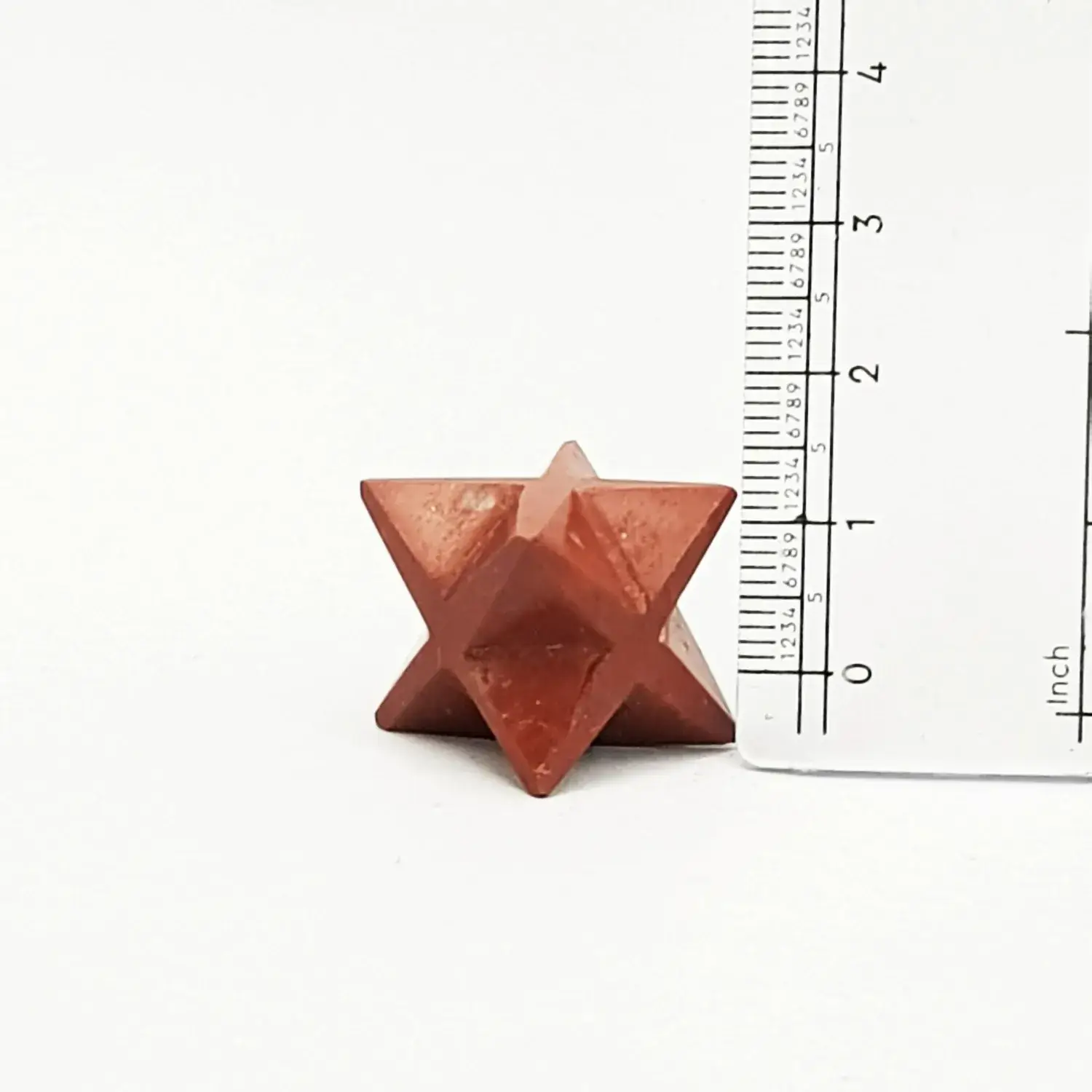Red Jasper Merkaba Star - For Personal Strength & Protection - Image 4