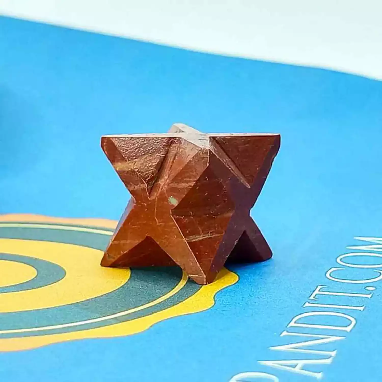 Red Jasper Merkaba Star - For Personal Strength & Protection - Image 5