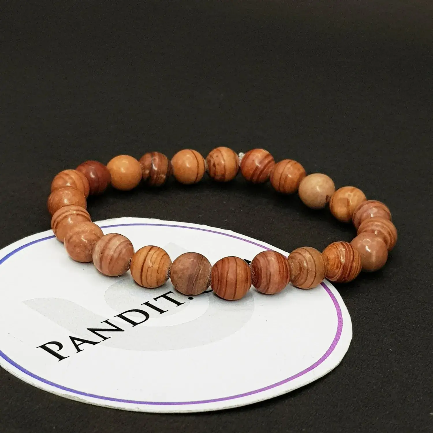 Red Line Jasper Bracelet - For a Balanced and Inspiring life - Image 3