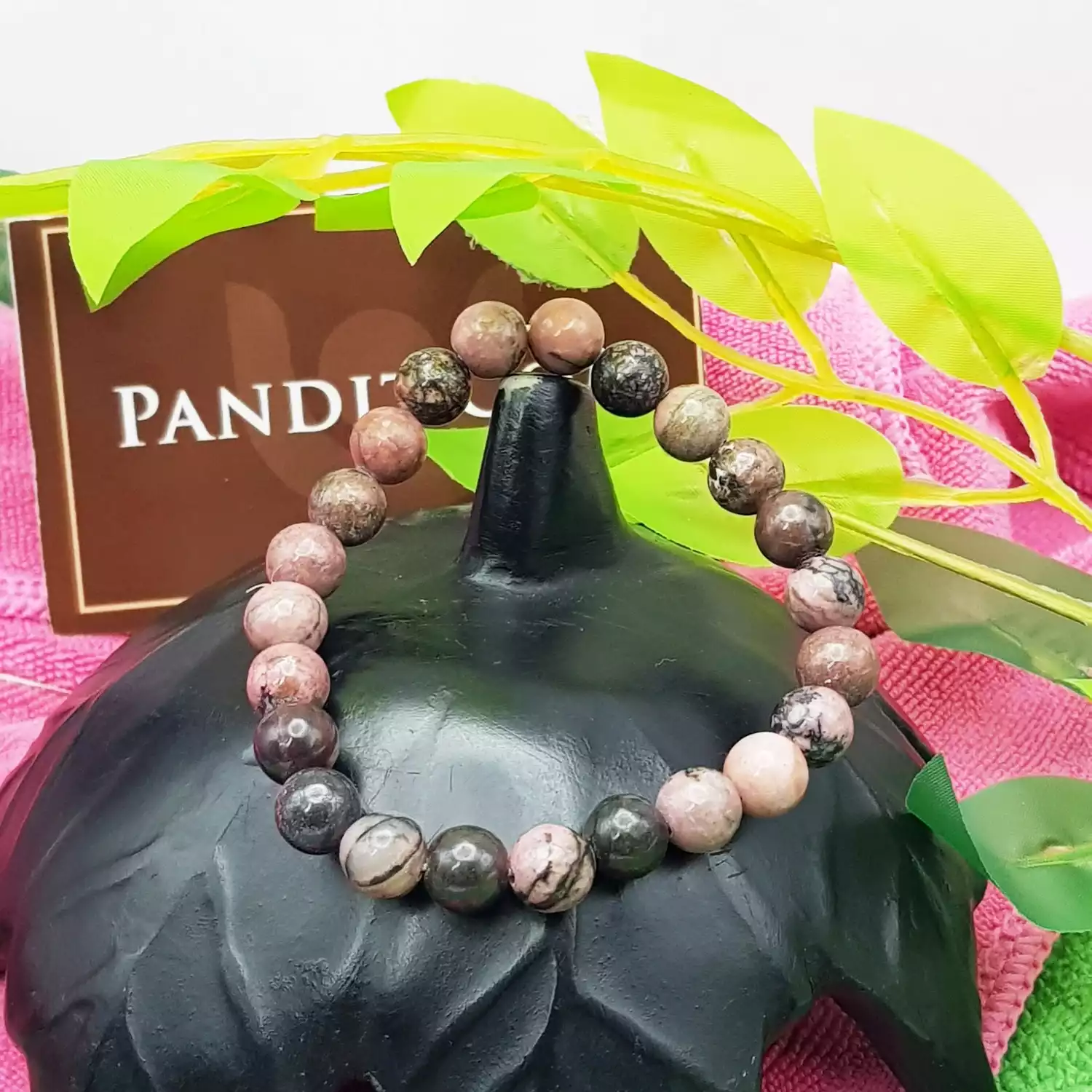 Rhodonite Crystal Bracelet - For Desired Partner and Opportunities