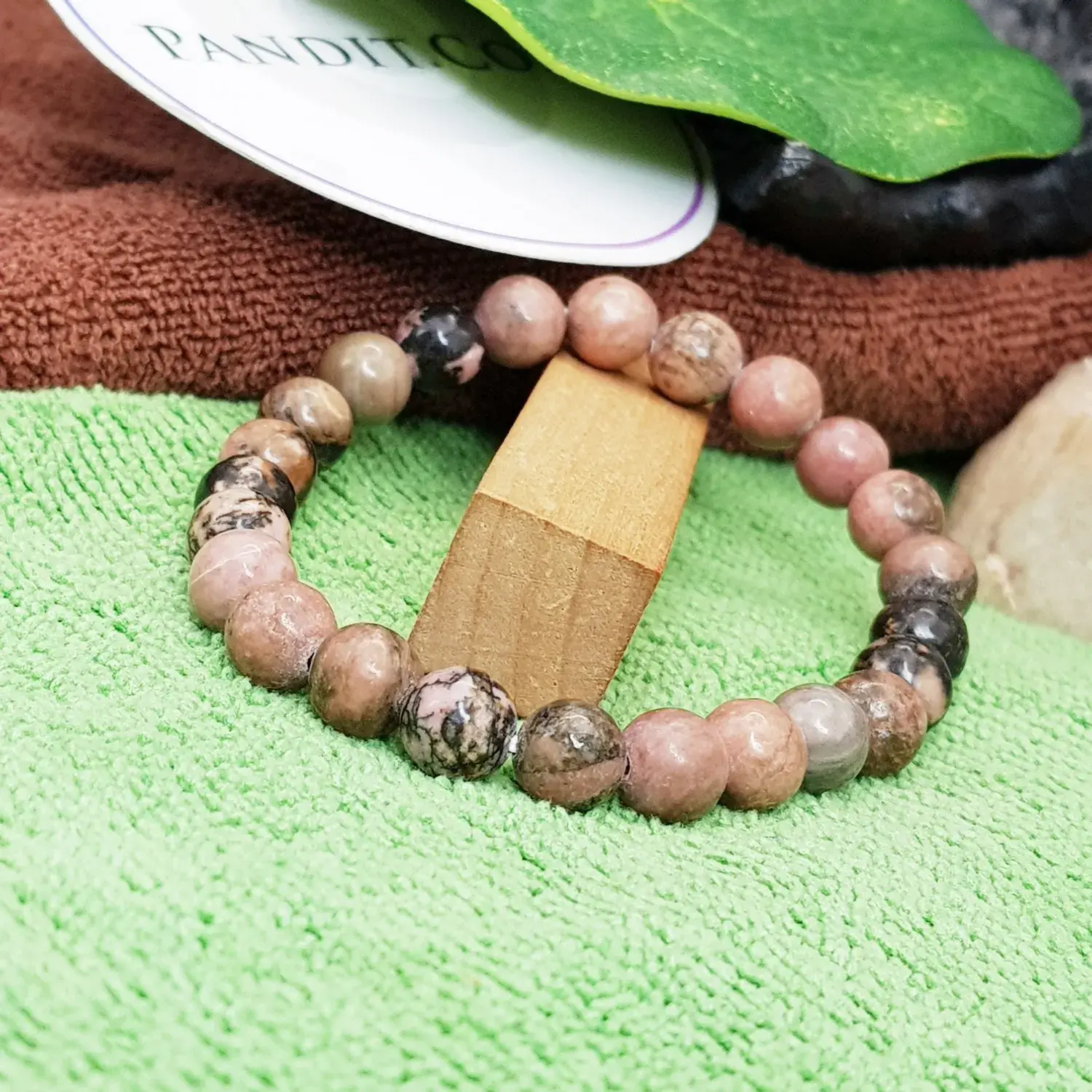 Rhodonite Crystal Bracelet - For Desired Partner and Opportunities - Image 2