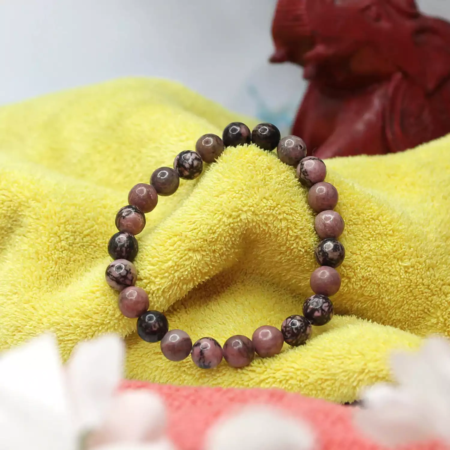 Rhodonite Crystal Bracelet - For Desired Partner and Opportunities - Image 4